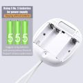 Super Silent Vibrating Alarm Clock Bed Shaker Impact Resistance for Hearing Impaired Snooze Mute Student Clocks Light Reminder. 