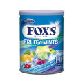 FOX'S Crystal Clear Fruity Mints Chocolate Candy Tin 180gm. 