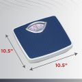 DOCTOR MEDICAL Analog Body Weight Scale  Mechanical Scale  286 lbs 130 kg Capacity  Non-Skid  Simple Dial Calibration. 