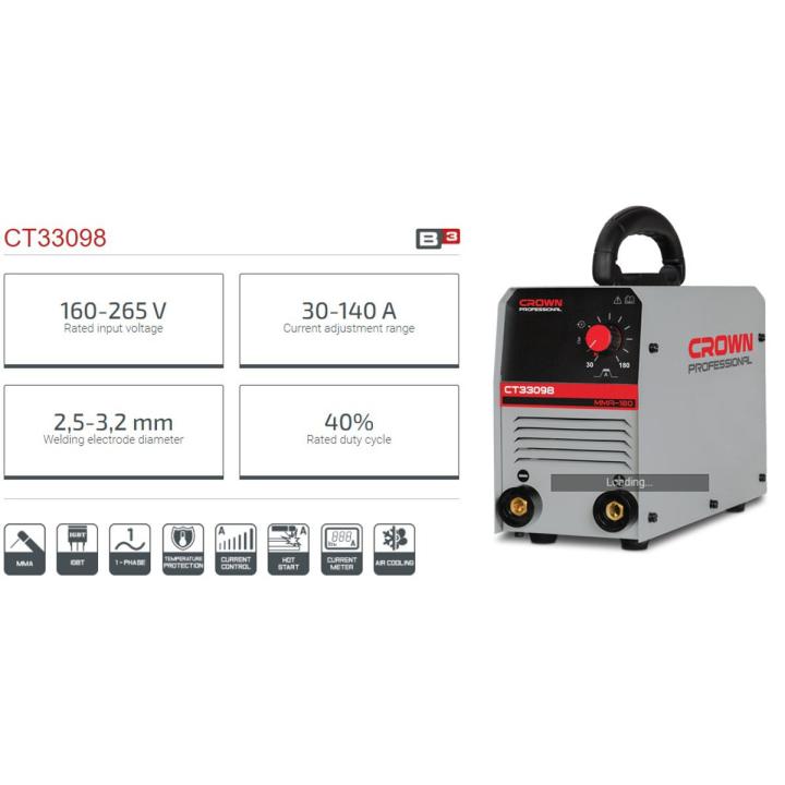 CROWN%20Inverter%20DC%20MMA%20Welding%20Machines%20(30-140A)%20MMA-180%20with%20All%20Accessories%20Model:%20CT33098%20-%20Kings%20Trading%20-%20Image%204