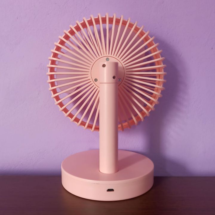 JOYKALY%20YG-735%20Rechargeable%202400mAh%20Battery%20Natural%20Wind%20Low%20Noise%20Portable%20Mini%20Desk%20/%20Table%20Fan%20-%20Image%203