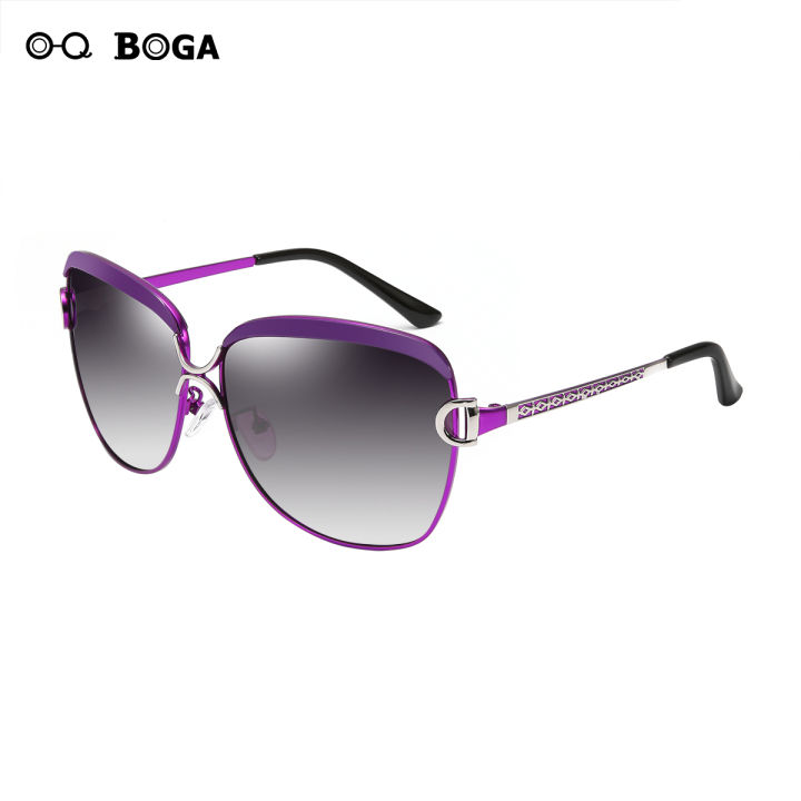 【7Rings Store】(NEW) 5 styles unisex outdoor anti UV polarized sunglasses women men metal rim sun glasses