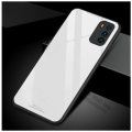 Back Cover for  Samsung Galaxy M02S Case“HONG KONG Design” Fashion Tempered Glass Protector Casing Luxury Design Mirror View Full Red Toughened Glass Case. 