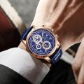 LIGE Luxury Mens Watches Business Fashion Leather Quartz Watch For Men Casual Waterproof Luminous Chronograph Relogio Masculino 8974.