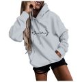 Hoodies Harajuku Women's Fashion Casual Fun Print Hooded Streetwear Sweatshirt Loose Sports Tops Pullover Sudadera Mujer Chemise.