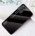 For Xiaomi Redmi Note 11S / Redmi Note 11 4G Global Version Case Gradient Phone Back Hard Glass Cover - Phone - Camera.