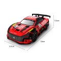 2.4GHz 1/20 Remote Control Drift Car Remote Control Race Car with Colorful LED Light-red-2. 
