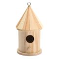 Cute New Wooden Bird House Birdhouse Hanging Nest Nesting Box For Home Garden Decor.