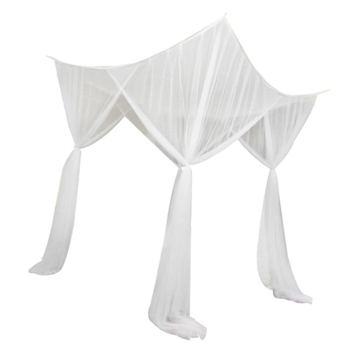 Fine%20Mesh%204%20Corner%20Post%20Bed%20Canopy%20Hanging%20Bed%20Curtain%20Drape%20210x190x240cm%20-%20Image%204
