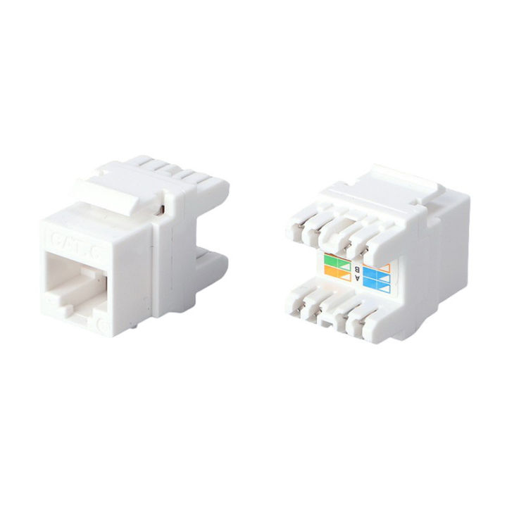 CAT6%20RJ45%20Keystone%20Jack%20Female%20Coupler%20Insert%20Snap-in%20Connector%20Socket%20Adapter%20Port%20Ethernet%20Wall%20Jack%20Punch%20Down%20Keystone%20Module%20Connector%20Hudduo%20-%20Image%204