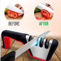 4-in-1 Stainless Steel Kitchen Knife Sharpener | 4-Stage Professional Blade Sharpening Tool. 