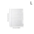 File Box Slim Document Case Portable Project Case Transparent Plastic Box for Office Desktop Document Organizer Box Fayshow.