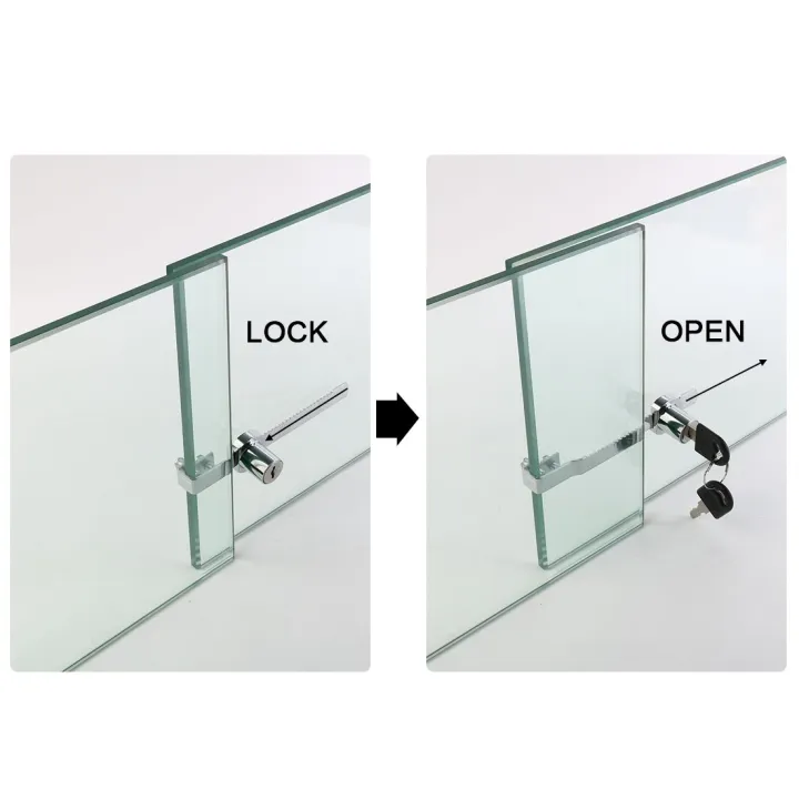 Display%20Showcase%20Cabinet%20Sliding%20Glass%20Door%20Lock%20With%202%20Keys%20-%20Image%202