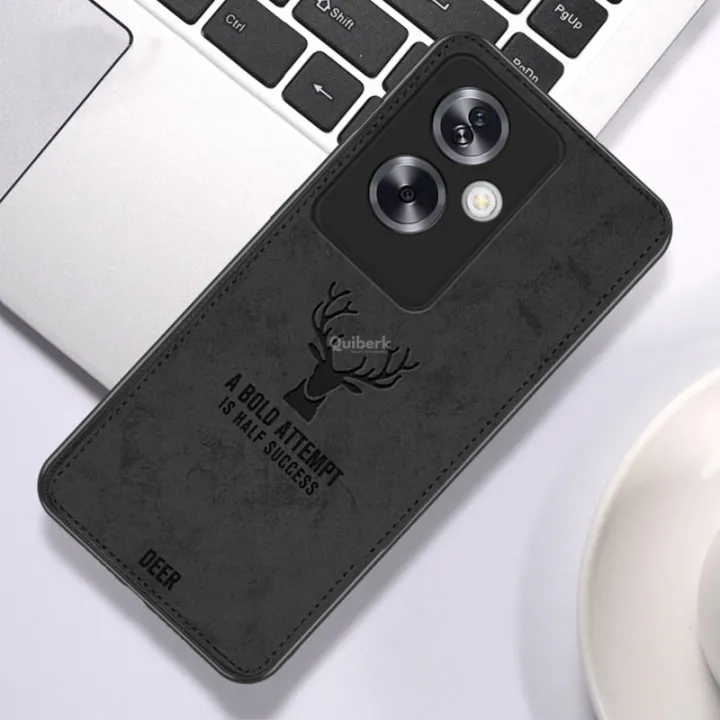 Quiberk%20for%20OPPO%20A79%205G%20/%20OnePlus%20Nord%20N30%20SE%20Case%20Fabric%20Deer%20Cloth%20Vintage%20Shockproof%20Protective%20Phone%20Back%20Cover%20-%20Image%208