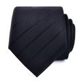 Men Ties Necktie 8cm Classic Men's Vestidos Business Formal Wedding Red Tie Stripe Neck Tie Black Shirt Dress Accessories Gift. 
