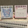 Paper Mini Calendar Trendy 6*8*3cm Desktop Calendar Table Calendar for Student Use Office Desk Study Room Gift Item Personal. 