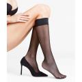 Women Nylon Medium Stockings Knee High Everyday Elastic Long Socks.