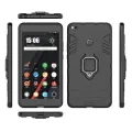 For Xiaomi Mi Max 2 Phone Case, Silicone TPU and Hard PC Luxury Armor Shockproof Metal Ring Holder Cover Phone Casing. 