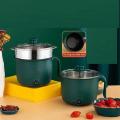 Electric Cooking Pot Multifunctional Nonstick Household Cooking Pot 1-2 Person ,Double Layer Hot Pot Electric Rice Cooker Machine_ D Shop. 