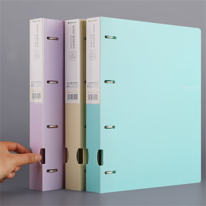 A4%20File%20Folders%20Display%20Book%204%20Hole%20Binder%20Folders%20Morandi%20Color%20Waterproof%20Document%20Ring%20Binder%20Folder%20-%20Image%203