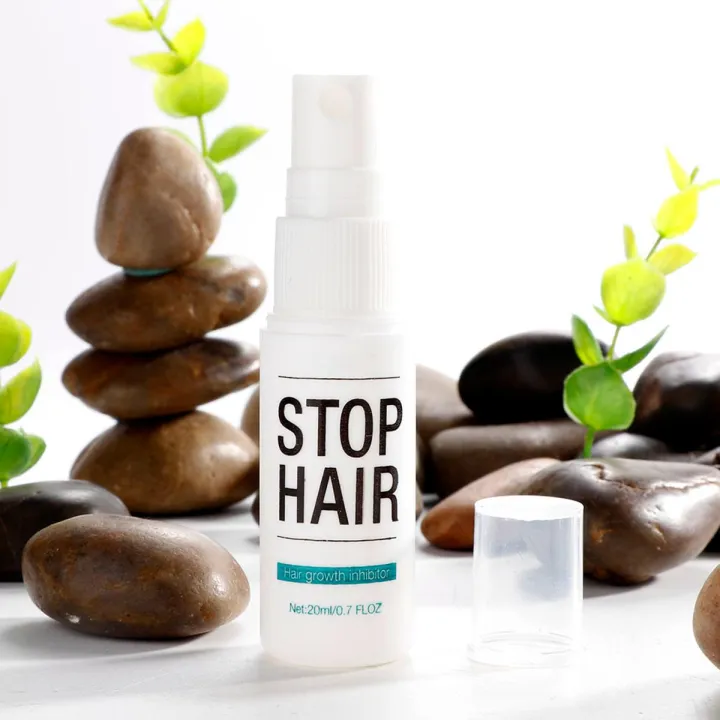100%Natural Permanent Hair Removal Spray Stop Growth Inhibitor Remover 20ML