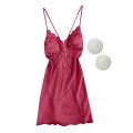 2024 New Korean Ruffles Night Dress for Women Lace Sleepwear Womens One Piece Pajamas Autumn Long Sleeve Square Collar Wear Home. 