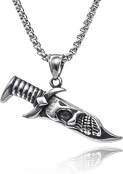 Titanium%20Steel%20Necklace%20Men's%20Trendy%20Light%20Luxury%20Original%20Geometric%20Diamond%20Pendant%20ins%20Cool%20Style%20Simple%20Jewelry%20Female%20Chain%20-%20Image%202