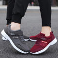Walking shoes, spring and autumn soft soles, new travel shoes, middle-aged and elderly running, breathable couples, elderly sneakers, mom shoes.