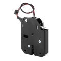 DC 12V Electric Control Latch Drawer Switch Lock Electromagnetic Lock With Detecting Switch. 
