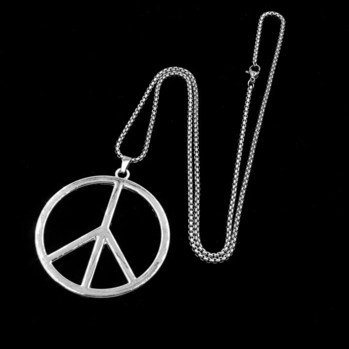 Peace%20Sign%20Necklace%20Hippie%20Necklace%20For%20Men%20Women%20Stainless%20Steel%20Chain%20Necklace%20Peace%20Charms%20Jewelry%20Gift%20-%20Image%205