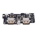 【The road to happiness Store】5V 2A Power Bank Charger Module Charging Circuit Board Step Up Boost Power Supply Module 2A Dual USB Output 1A Input.