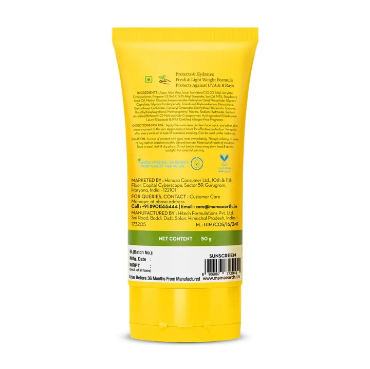 mamaearth%20HydraGel%20Indian%20Sunscreen%20SPF%2050%20&%20PA++++,%20With%20Aloe%20Vera%20&%20Raspberry,%20for%20Sun%20Protection%20-%2050g%20%7C%20No%20White%20Cast%20%7C%20UVA%20&%20B%20Protection%20%7C%20Hydrating,%20Lightweight%20&%20Non-Sticky%20%7C%20For%20All%20Skin%20Types%20-%20Image%204