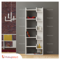 Simple Book Shelf | Showpiece Rack | BS - 80 (White). 