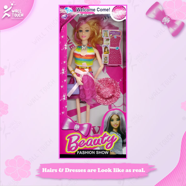 Beauty%20fashion%20show%20style%20Wonderful%20Barbie%20Doll%20Toy%20For%20kids%20&%20Girls%20-%20Image%204