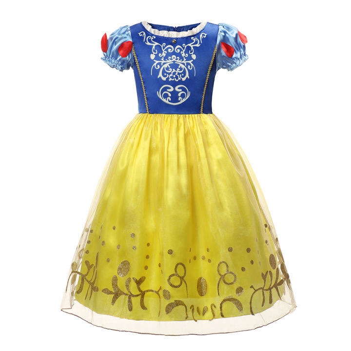 Kids%20Girl%20Dress%20Snow%20White%20Fancy%20Dresses%20Children%20Party%20Cosplay%20Princess%20Costume%20Bow%20Patchwork%20Role%20Playing%20Frocks%20Outfits%201-10Y%20-%20Image%205