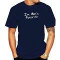 I'm mom's favorite Sarcastic Graphic Novelty funny t shirt men letter tops men hip hop hipster aesthetic Tee shirt men clothing.