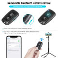 SH Table Floor Selfie Tripod For Phone Camera Stands Reflectors Photo Studio Video With Bluetooth Remote Control Shooting.