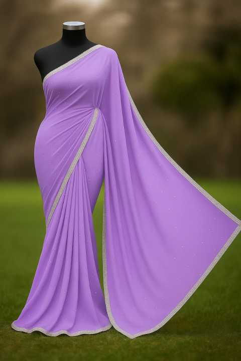 Georgette%20High%20Quality%20Stylish%20Lase%20Fitting%20And%20stone%20work%20Saree.%20Saree%20with%20unstitched%20Blouse%20for%20Women%20-%20Image%208