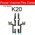 Power ON OFF Switch Volume Side Button Key Flex Cable For Xiaomi Mi 9T Redmi K20 Pro K20pro Spare Repair Parts. 