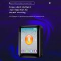 1.8 Inch MP3 Player Button Music Player 4GB Portable Mp3 Player with Speakers High Fidelity Lossless Sound Quality.