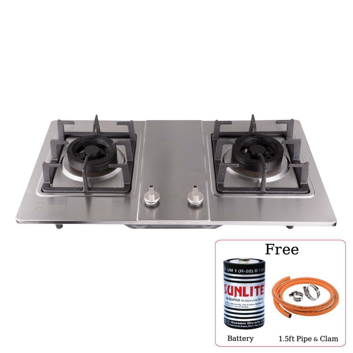 Rizco Gas Burner Stainless Steel RGB BIH SS 420 LPG