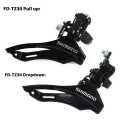 Shimano FD-TZ30 6/7 Speed Bicycle Front Derailleur Bike Parts 31.8mm Top/Down Pull Front Derailleur.