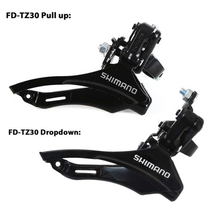 Shimano%20FD-TZ30%206/7%20Speed%20Bicycle%20Front%20Derailleur%20Bike%20Parts%2031.8mm%20Top/Down%20Pull%20Front%20Derailleur%20-%20Image%204