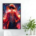 Anime ONE P-PIECE-eries Poster No Framed Kraft Club Bar Paper Vintage Poster Wall Art Painting Bedroom Study Stickers.