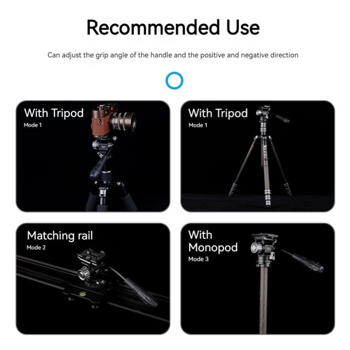 XILETU%20LS-1%20Compact%20Video%20Fluid%20Head%20Pan%20Tilt%20Tripod%20Head%20Panorama%20Ballhead%20Tripod%20Mount%20-%20Image%202