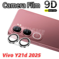 For Vivo Y21D Camera Protector WSKEN Metal Ring Tempered Glass Camera Lens Protector 100% Original. 