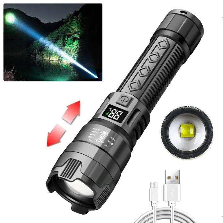 Powerful%20ST-35%20LED%20Flashlight%20Battery%20Display%20USB%20Rechargeable%20LampTelescopic%20Zoom%20Torch%20Light%20Outdoor%20Camping%20Flash%20Light%20-%20Image%207