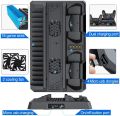 PS4 Stand Cooling Fan for PS4 Slim / PS4 Pro/Playstation 4, PS4 Pro Stand Vertical Stand Cooler with Dual Controller Charge Station & 16 Game Storage Good effect and easy to use. 