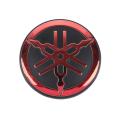 Yamaha Logo Sticker - Red - Bike Stickers. 