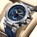 LIGE New Men LED Digital Watches Luminous Fashion Sport Waterproof Watches For Man Date Army Military Clock Relogio Masculino.